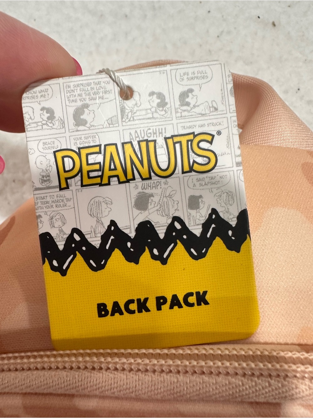 Peanuts Backpack - Picture 8 of 9